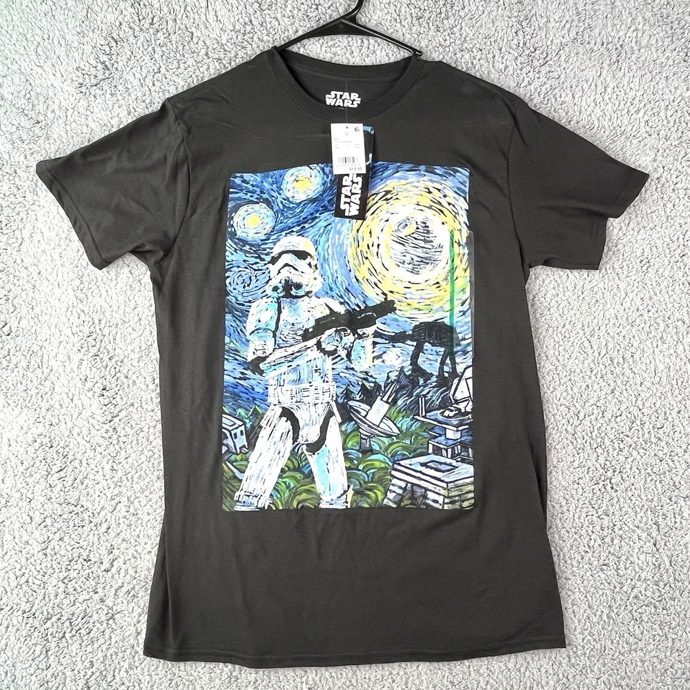 Storm Trooper T-shirt Men's Medium Star Wars Imperial Fifth Sun Short Sleeve NWT